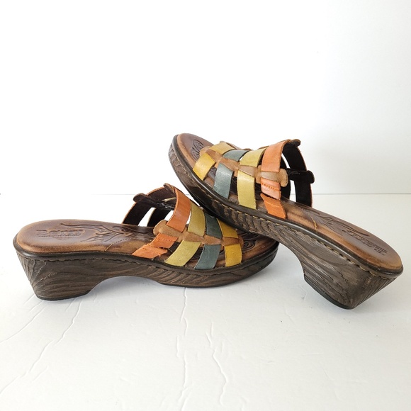 BORN Lolo wedge sandals - Picture 2 of 8